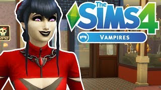 The Vampire Store  The Sims 4 Vampires  Episode 40 [upl. by Ahsinit]