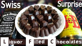 🔥 Unbelievable LiquorFilled Chocolate Recipe A Sweet Surprise 🍫🥂 [upl. by Lamond]