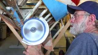 Part 3  Cutting the stem and keelson on a Herreshoff 12 12  Wooden boat building [upl. by Richman625]