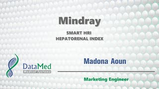 SMART HRI HEPATORENAL INDEX  Mindray [upl. by Hsilgne]