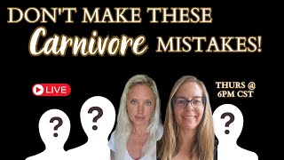 Avoid These Carnivore MISTAKES [upl. by Nesila]