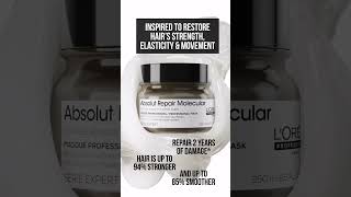 LOréal Professionnel Absolut Repair Molecular Mask [upl. by Sloatman468]