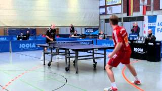 Wilfried Lieck vs Marcus Steinfeld 4 Satz  TTC Altena ClubTV [upl. by Gehman]