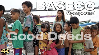 Good Deeds at the BASECO COMPOUND Port Area Manila Philippines  Virtual Look 4K [upl. by Nnaharas]