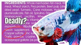 AVOID This Betta Food Ingredient [upl. by Airt552]