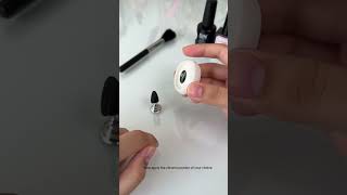 Chrome nails tutorial✨ ytshorts easynailart chromenails [upl. by Fax]