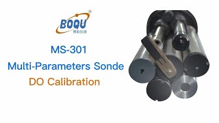 DO Calibration on MS301 Mutilaprameters Water Quality Sonde [upl. by Helene]