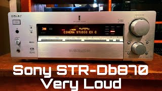 Sony STRDB870 AV Amplifier Sound Test [upl. by Garrard]