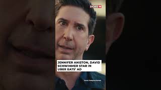 Jennifer Aniston amp David Schwimmer Reunite Hilarious Uber Eats Spot shorts  N18S  trending [upl. by Eeladnerb]