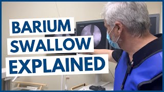 Leak After Surgery Barium Swallow Explained [upl. by Jemie493]