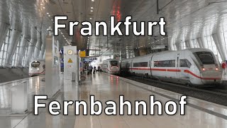 Frankfurt am Main Fernbahnhof Flughafen 2024 [upl. by Mehelhteb]