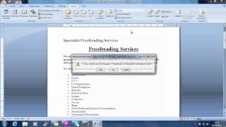 Transcription and Proofreading  How to Track Changes [upl. by Notgnilliw]