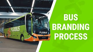 How FlixBus gets its green color w Orafol  FlixBus Behind the Scenes [upl. by Billye]