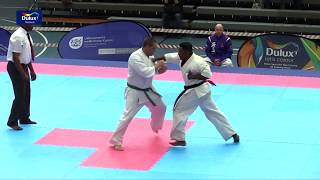 Kyokushin Karate All Africa James le Roux vs Mogen Naidoo [upl. by Conlen]