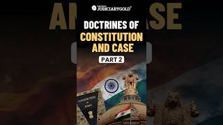 Important Legal Doctrines of Constitution with Case Laws [upl. by Arol]