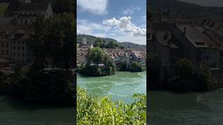 Laufenburg an old town on the Rhine travel shorts [upl. by Steck796]