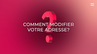 Belfius Mobile  Comment modifier votre adresse [upl. by Henghold]