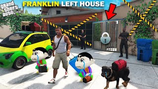 Franklin Shinchan amp Pinchan Left Their House Forever in GTA 5 [upl. by Amye]