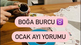 BOĞA BURCU ♉️OCAK 2024 BURÇ YORUMU SANA MÜTHİŞ BİR HABER GETİRECEK AYAKLARIN YERDEN KESİLECEK SABRET [upl. by Bettye]