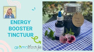 Energy booster tinctuur maken voor meer energie zonder cafeïne [upl. by Nyvek221]