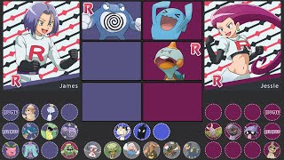 All Team Rockets Pokemon GEN 1  GEN 8 [upl. by Annauj]