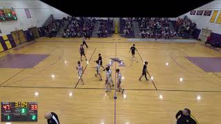 Voorheesville High School vs CobleskillRichmondville High School Mens JV Basketball [upl. by Matelda]