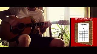 How To Play “Winding Wheel” by Ryan Adams  Acoustic Guitar Tutorial [upl. by Schrader55]