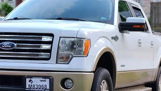 2014 F150 king ranch leveled and ready for some new wheels [upl. by Airad908]