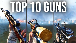 Top 10 Weapons in Battlefield 5 UPDATED IN 2024 [upl. by Phare759]