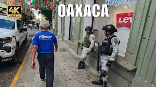 Oaxaca city Mexico walking tour 4K UHD City walk [upl. by Austina]