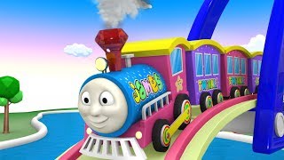 Thomas the Train Cartoon  Train Kids Toy Factory Cartoon Train FOR KIDS [upl. by Allehcram390]