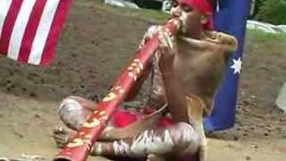 Ryka Ali Plays Aboriginal Eucalyptus Didgeridoo [upl. by Marjana]