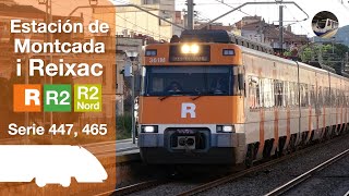 Circulaciones por la estación de Montcada i Reixac  Rodalies de Catalunya [upl. by Franni188]