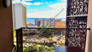 Sea view Luxury 1BR open plan for sale Royal beach Barcelo Sunny Beach Bulgaria [upl. by Submuloc]