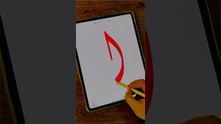 testing apple pencil pro barrel roll with arabic calligraphy 🖌️ [upl. by Readus]