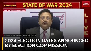 India Prepares for 2024 General Elections and State Assembly Polls Lok Sabha Election  India Today [upl. by Akcirederf631]