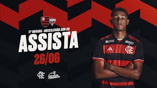 Campeonato Brasileiro Sub20  Flamengo x Fortaleza  AO VIVO  2606 [upl. by Marita]