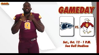 SU Rewind  Salisbury Football vs Wesley  Oct 12 2019 [upl. by Aneis]