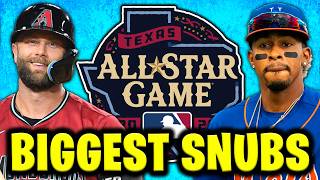 2024 MLB All Star Game Biggest Snubs [upl. by Amata110]