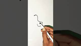 Simple trick Easy How to draw a rooster drawing 🐓 educational fun learning activities for kids [upl. by Yecnahc912]