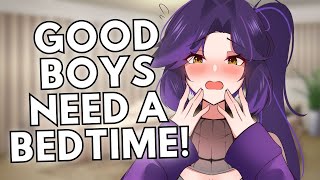 Dommy Emotional Support Mommy Fixes Your Sleep Schedule F4M ASMR RP Hypnosis GFD Good Boy [upl. by Aneris]