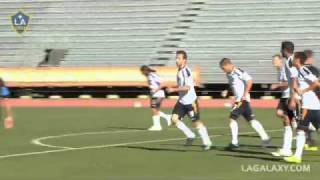 Preseason Scrimmage Galaxy vs Earthquakes  Mike Magee goal [upl. by Minardi]