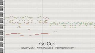 Kevin MacLeod  Go Cart [upl. by Eimme187]