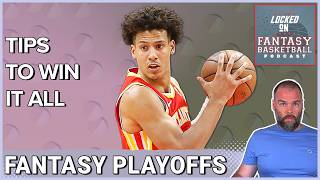 NBA Fantasy Basketball Playoff Tips for the Smart Manager NBA fantasybasketball [upl. by Hallerson]