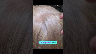 Tuto COMMENT AVOIR UN BLOND CALIFORNIEN SUPPRIMER GRIS O ASTUCE COLORATION SUP RACINES blonde [upl. by Annaor]