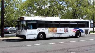 NJ Transit Buses  Hackensack NJ North Jersey [upl. by Sudderth]