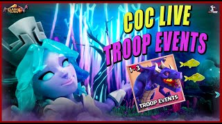 COC LIVE CWL attacks amp visit  lunar new troop events in coc  clash of clans live stream coc [upl. by Haila]