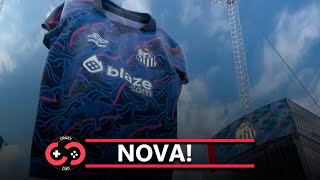 SANTOS ANUNCIA TERCEIRA CAMISA EM HOMENAGEM AO JAPÃO [upl. by Ydaj]