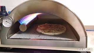 Gas fired pizza oven ETNA [upl. by Icart]