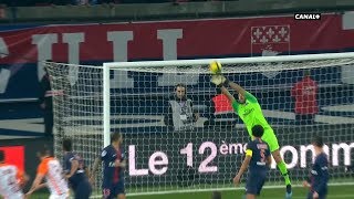 Gianluigi Buffon Best Saves VS Montpellier 20022019 [upl. by Hartill966]